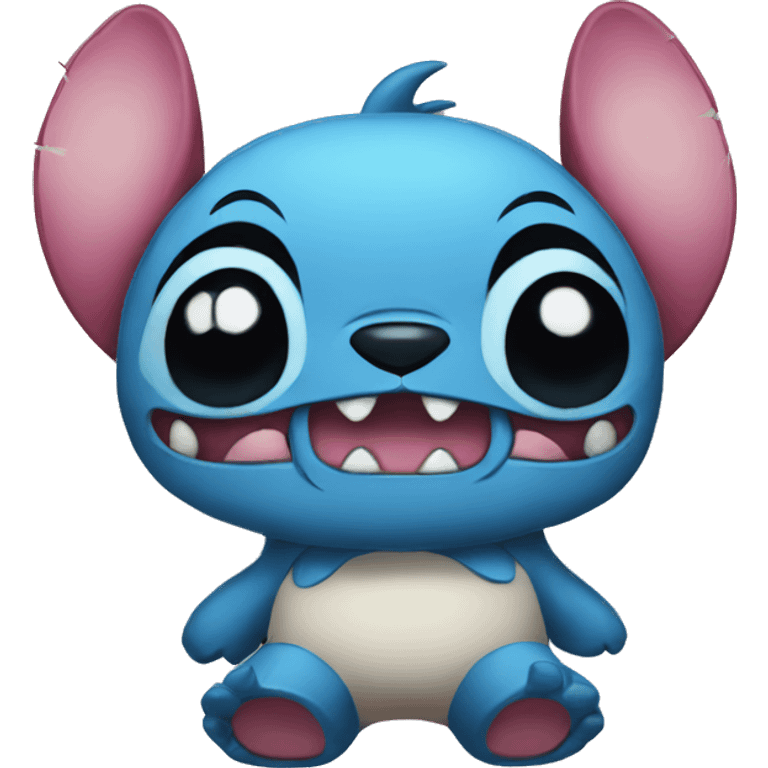 Stitch one piece emoji