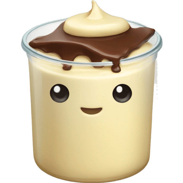 vanilla pudding emoji