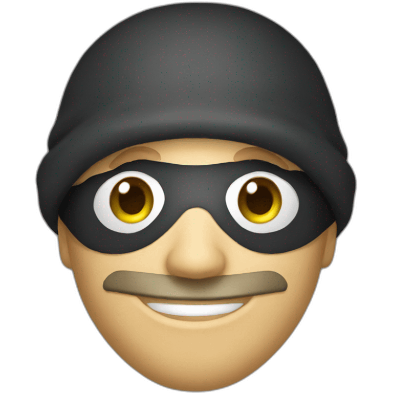 thief with mask emoji