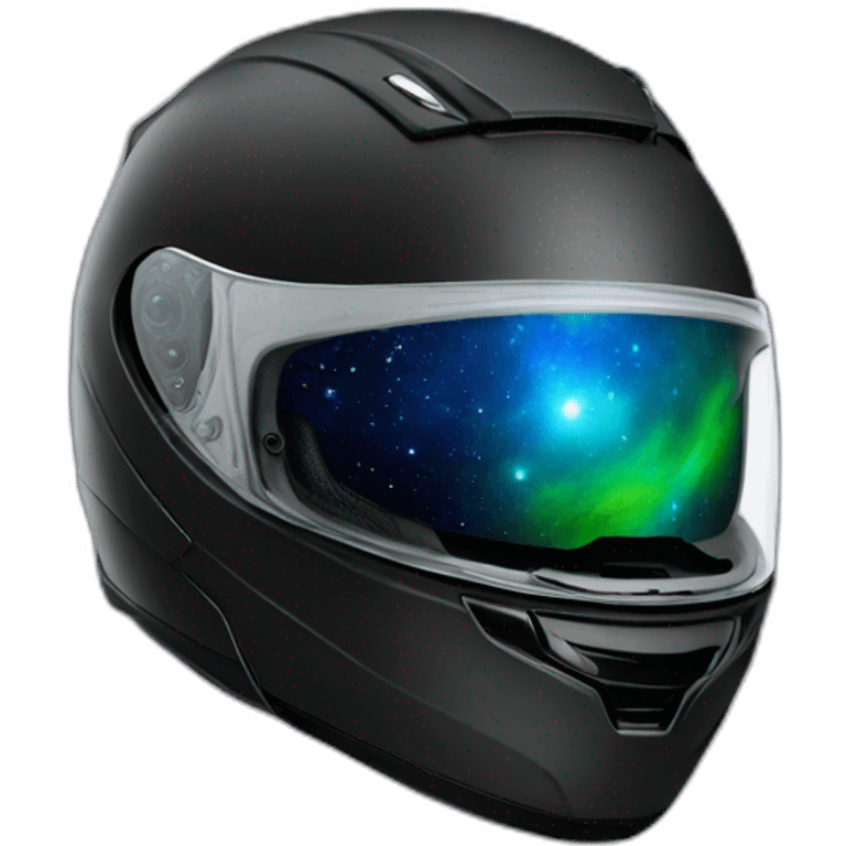 galaxy motorcycle helmet emoji