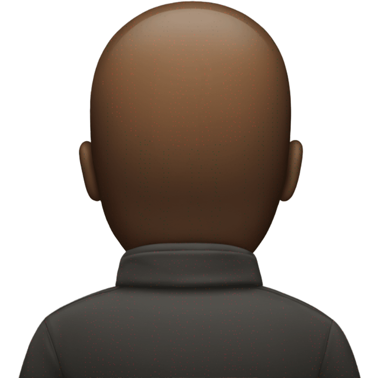 Back of the head emoji