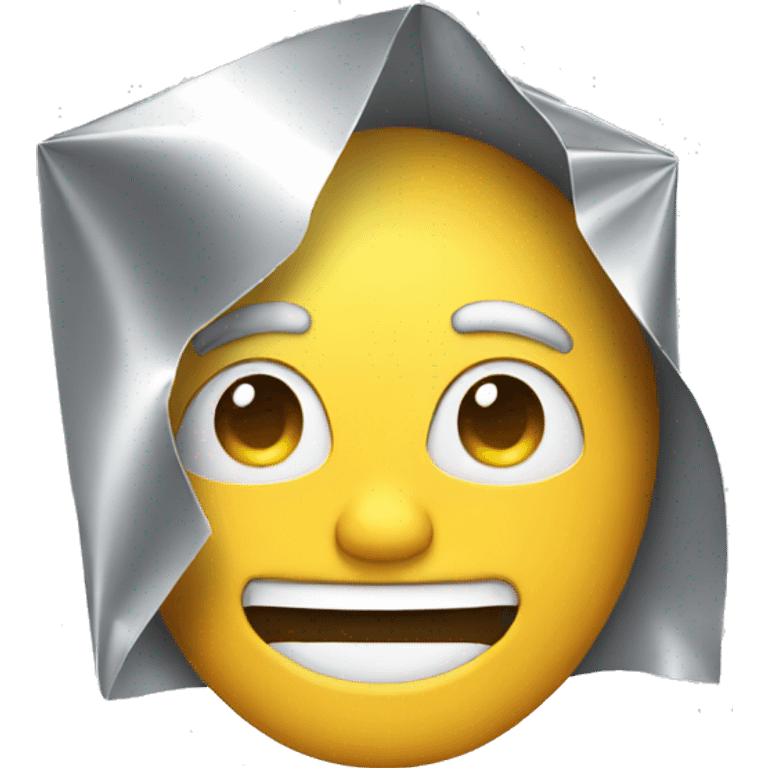 Tinfoil emoji emoji