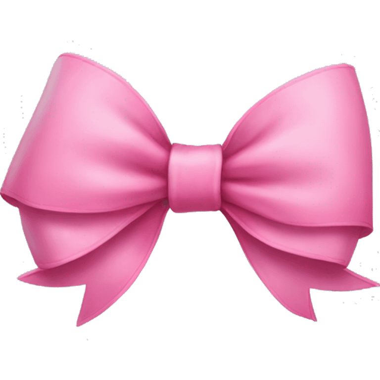 Pink bow emoji