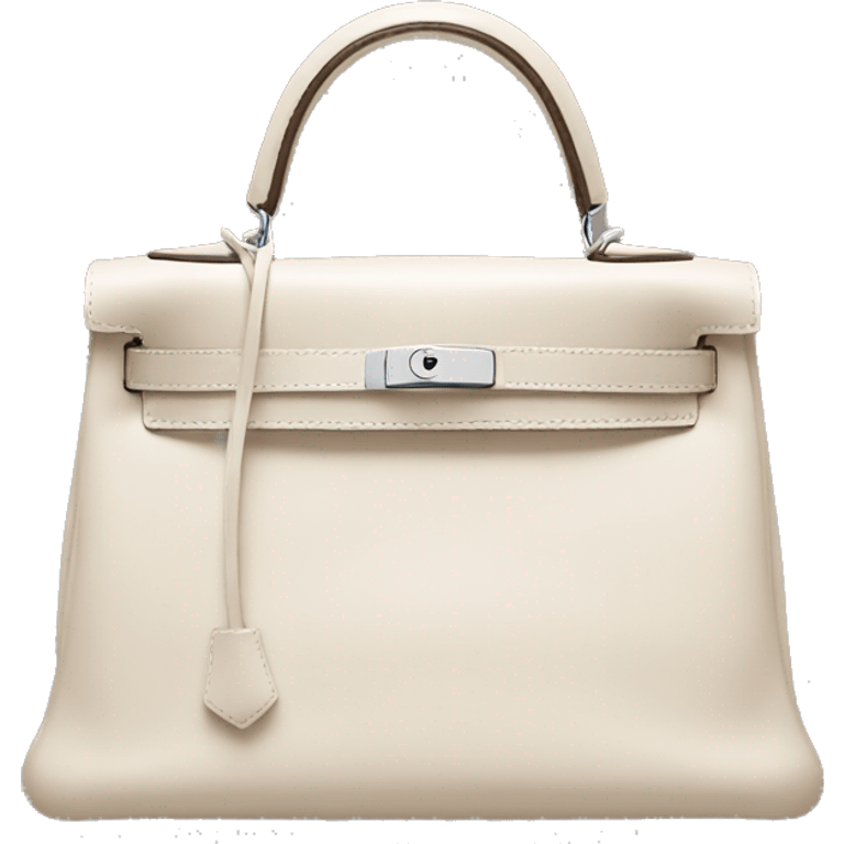 Hermes Kelly milk color emoji