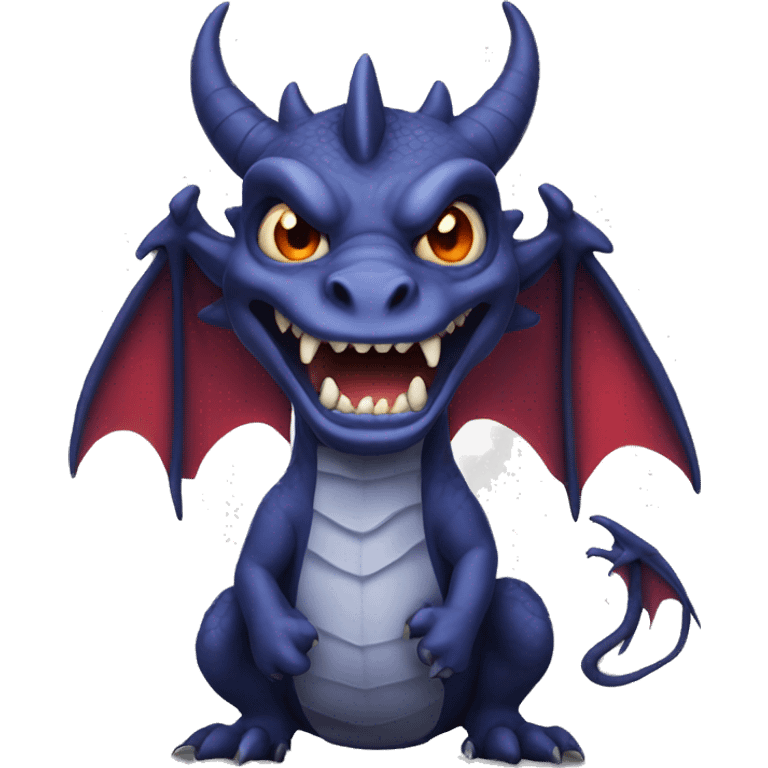 Demon dragon emoji