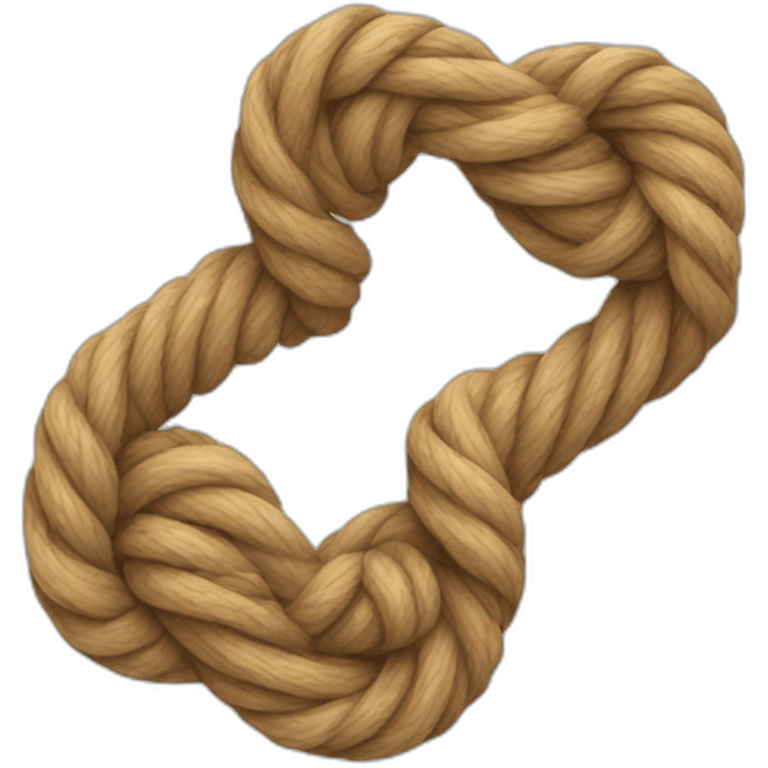 8 figure knot emoji