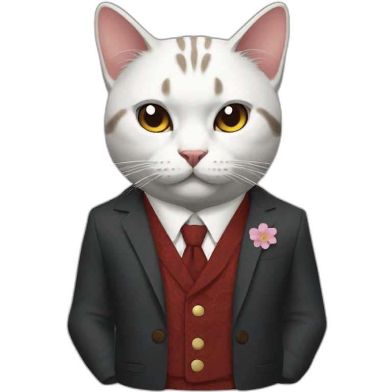 Yakuza cat emoji