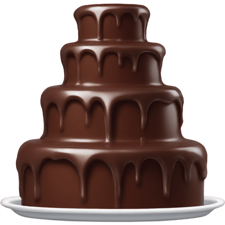 Choclate fountain  emoji