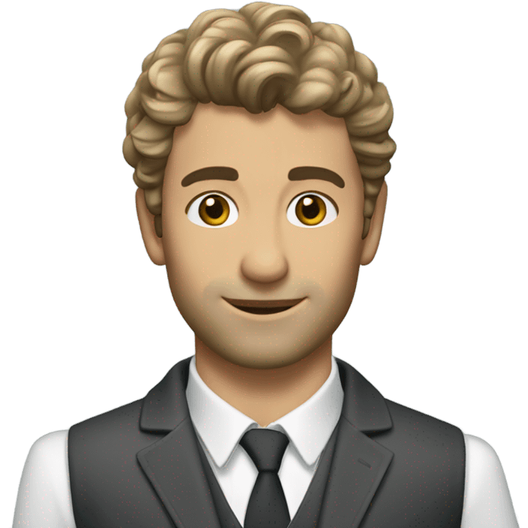 Nic Kaufmann, model  emoji