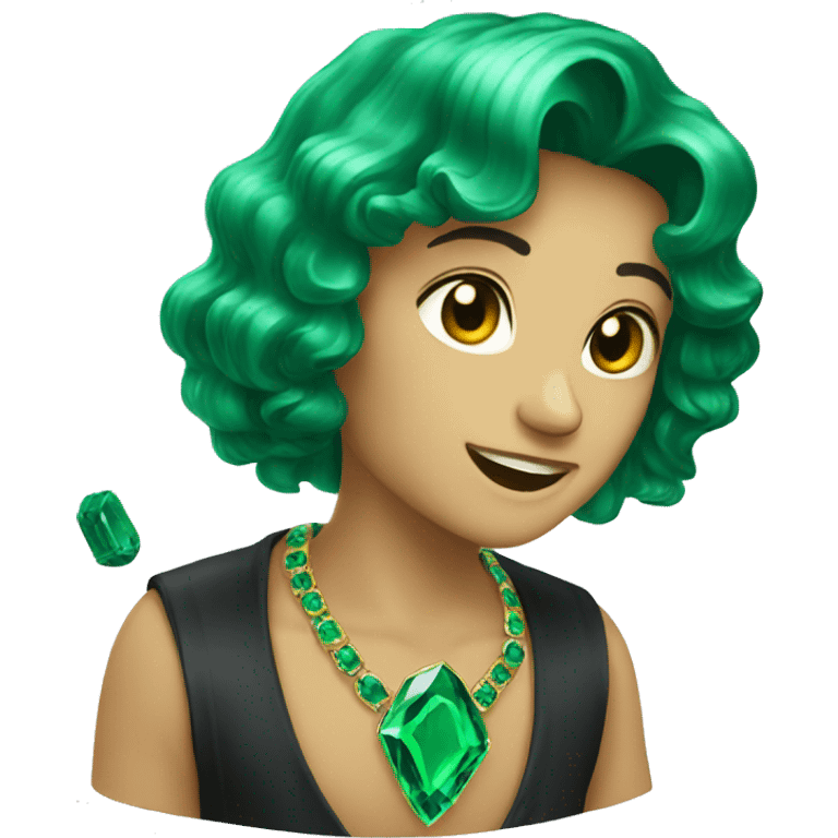 Emerald jewel emoji