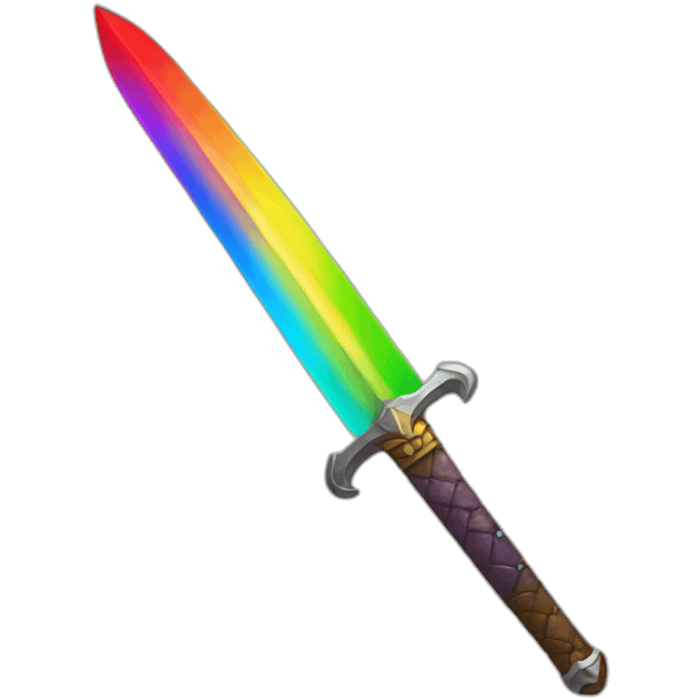 Rainbow Sword emoji