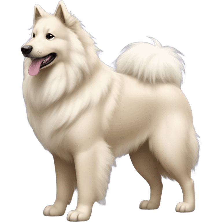 Belgian Tervuren Samoyed mixed breed  emoji