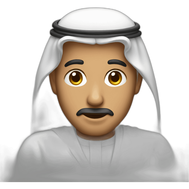 saudi face man emoji