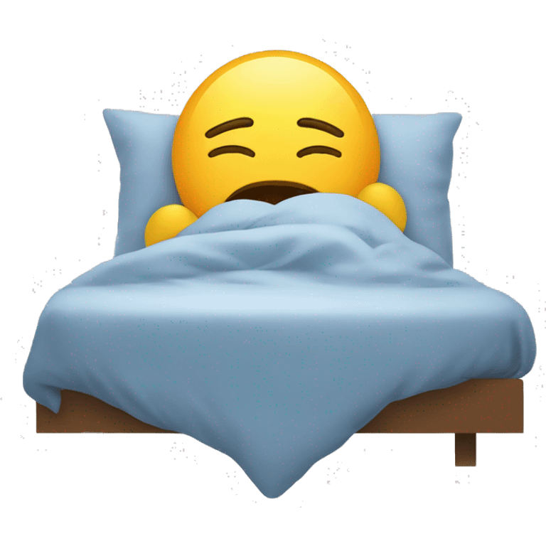 sleepy person with zzz;s flowing from mouth emoji