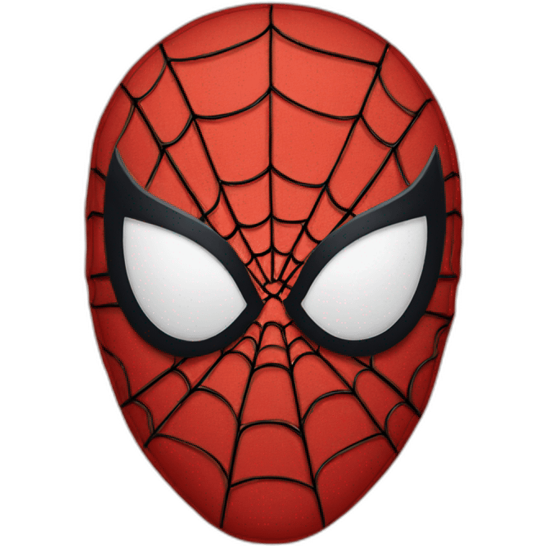 Spiderman face emoji