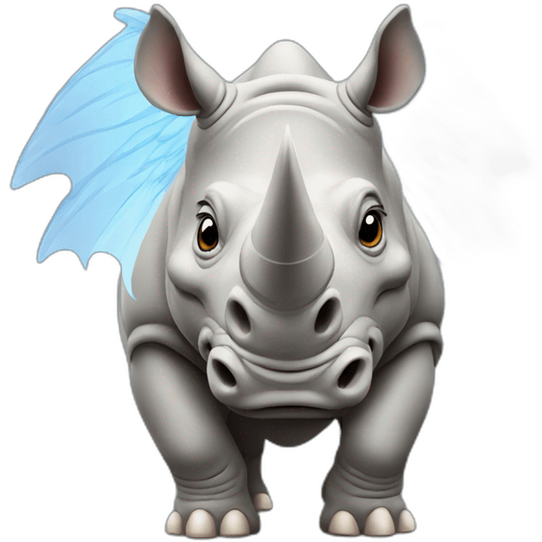 rhino with wings emoji