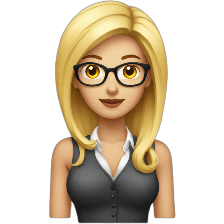 sexy secretary emoji