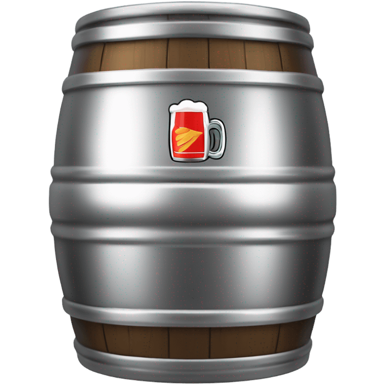 Keg beer emoji