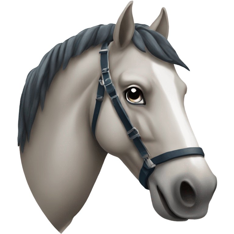 A horse with horn emoji