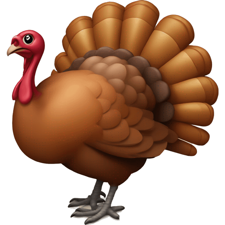 Thanksgiving turkey emoji