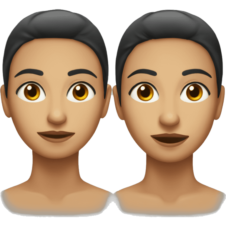 Morena de óculos  emoji