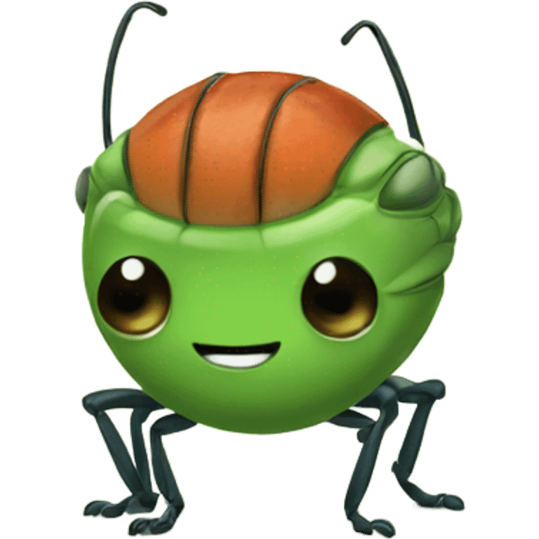 Cute cricket emoji