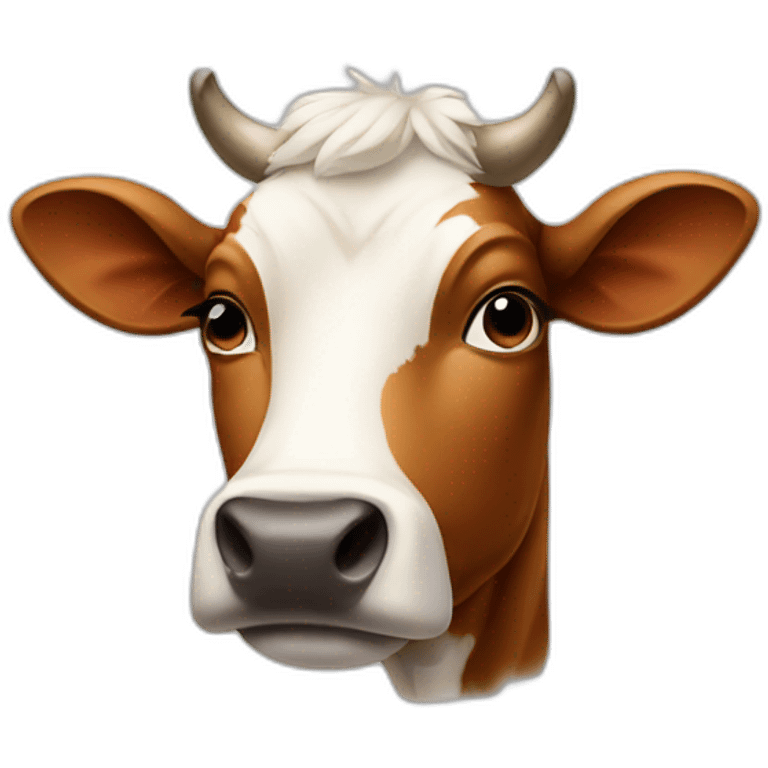 Cow emoji