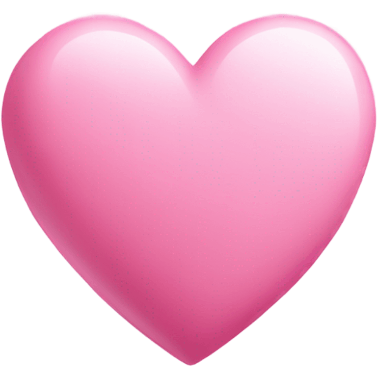 Pink heart  emoji