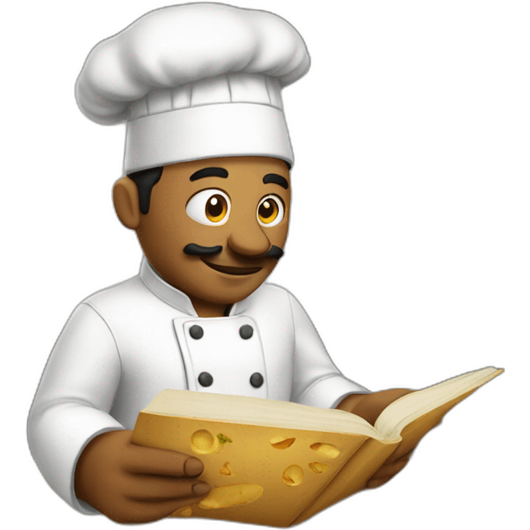 chef reading emoji