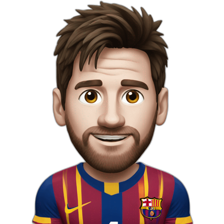 Messi is gaot emoji