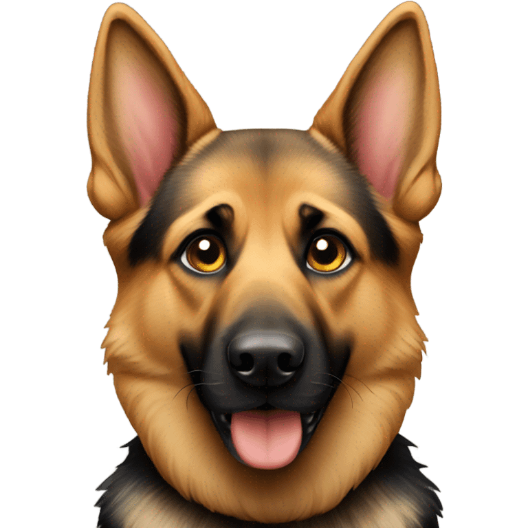 German Shepard emoji