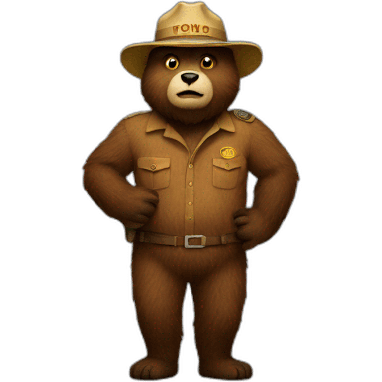 smokey bear emoji