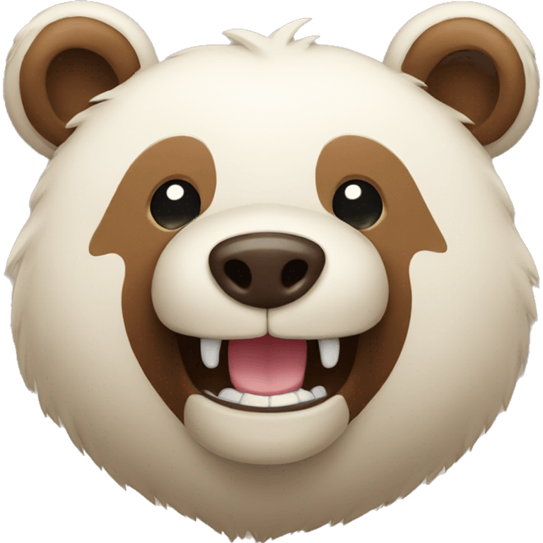 smiling bear emoji