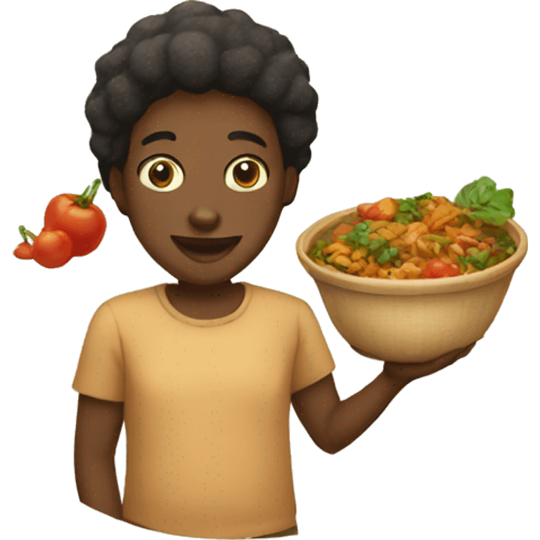 african food emoji