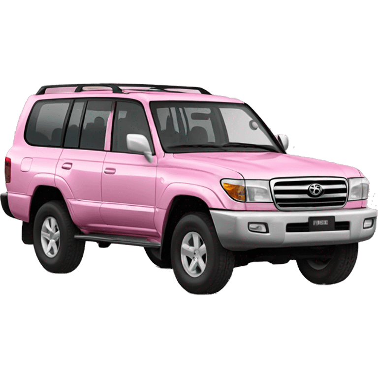 Toyota land cruiser 100 pink emoji