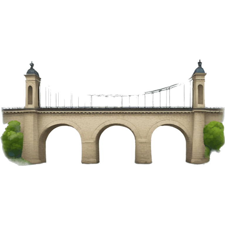 Paris bridge emoji