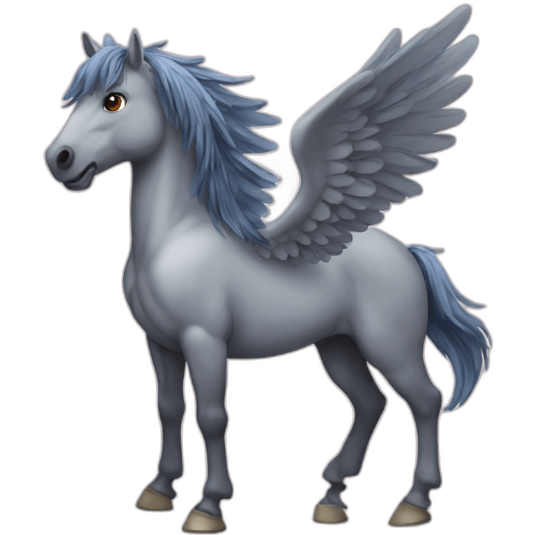 Horse with wings emoji