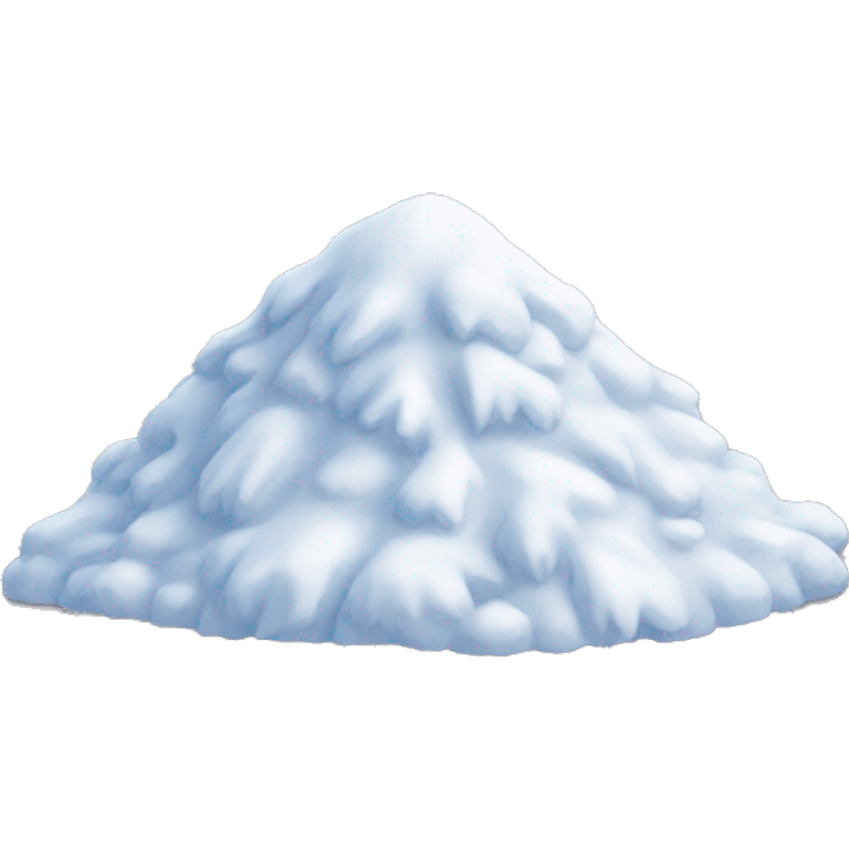 snow hill emoji