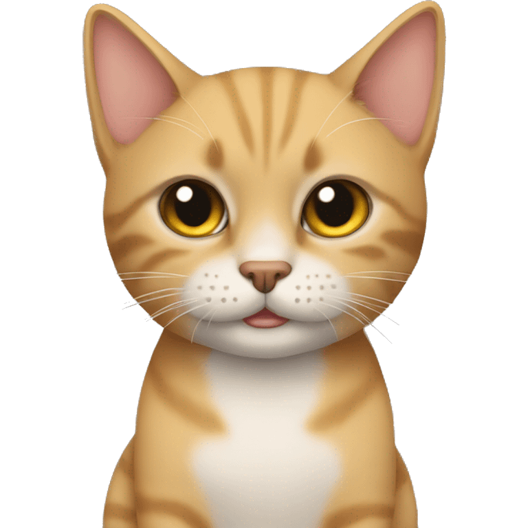 Gato con humano  emoji