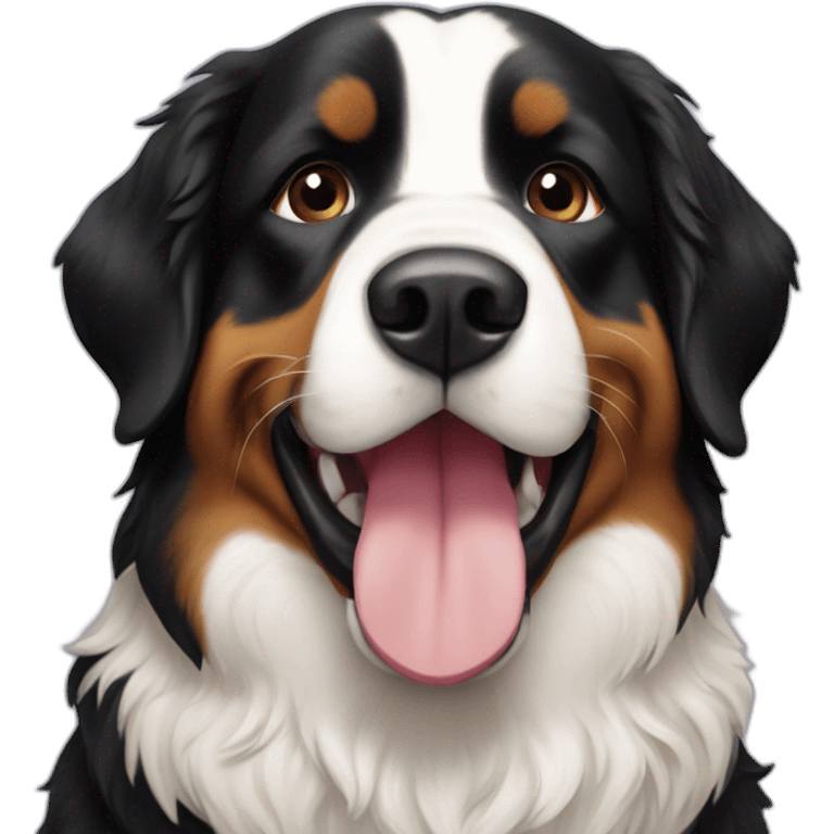 bernese mountain dog wedding emoji