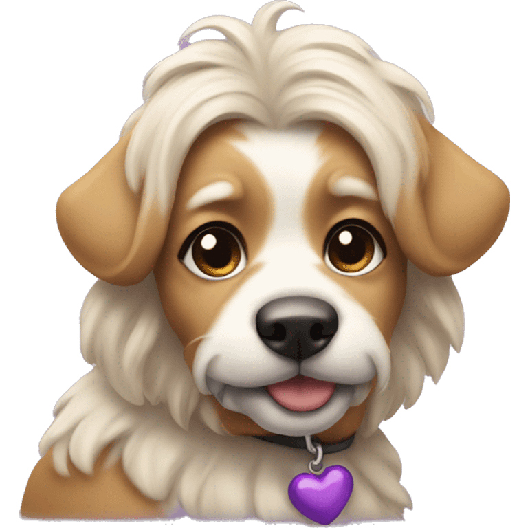 🐶💜 emoji