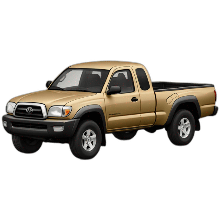 2003 Toyota Tacoma ext cab 2wd with sand paint emoji