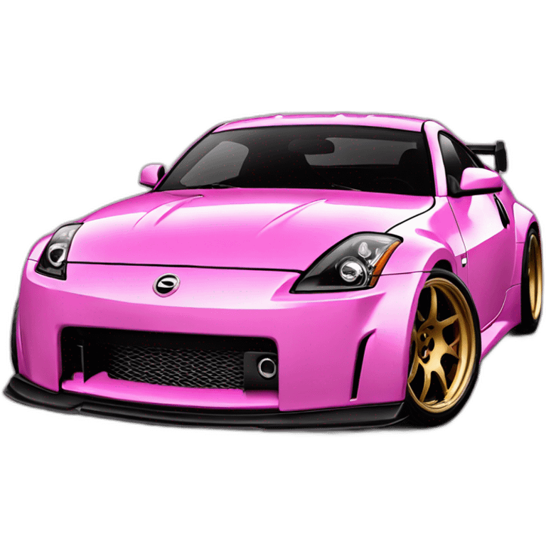 350z drift tuning pink emoji