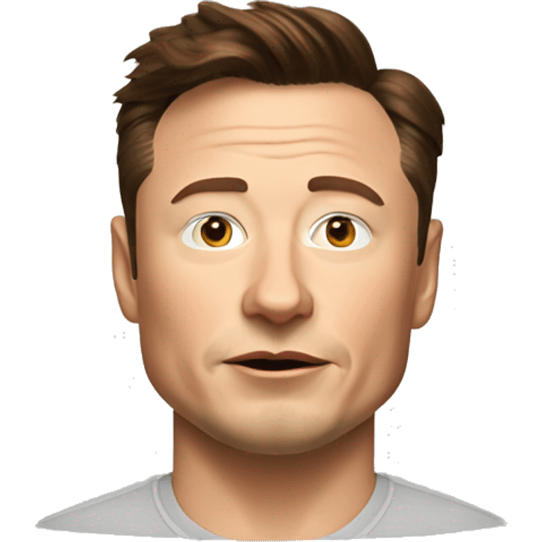 elon musk as a bear emoji