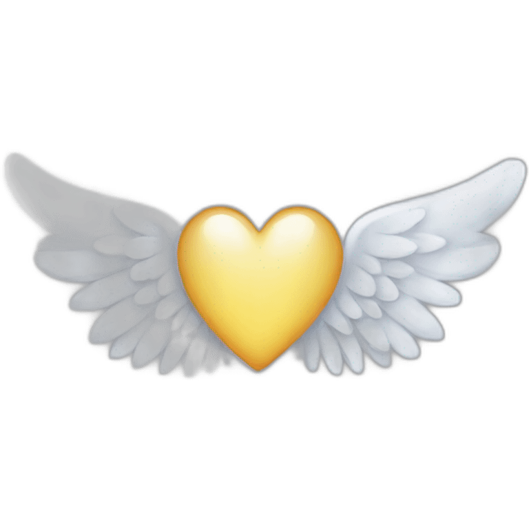 small angel wings emoji