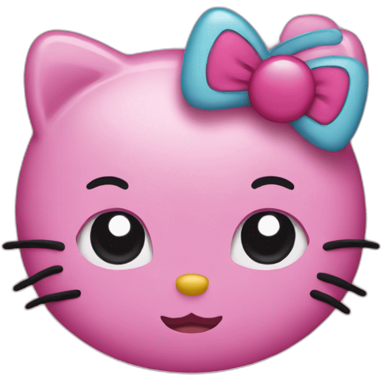 Hello kitty emoji emoji