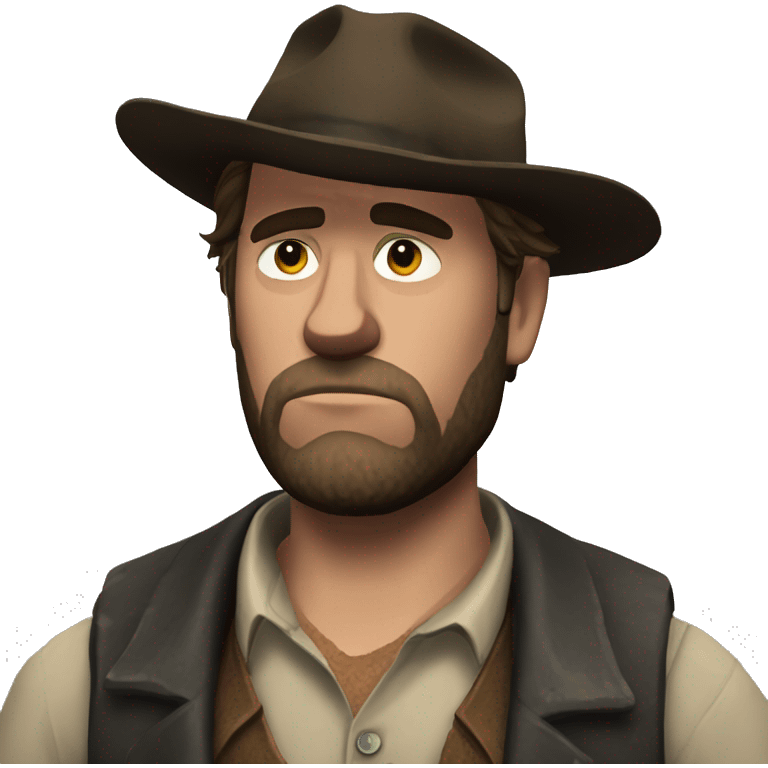 sad arthur morgan emoji