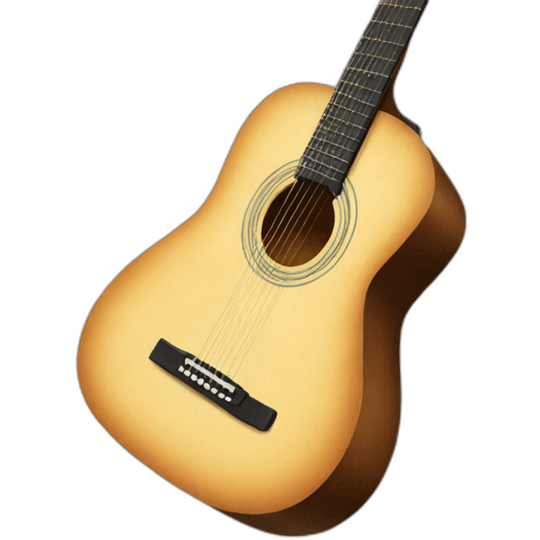 guitar acoustic emoji