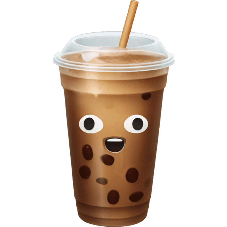 iced coffee emoji