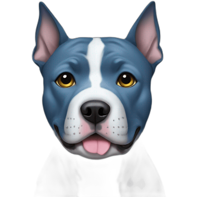 blue staffy emoji